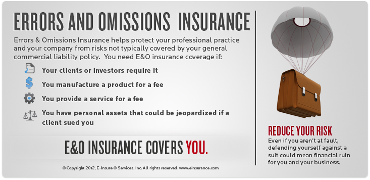 Errors and omissions insurance for bookkeepers